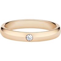 De Beers 戴比尔斯 DB Classic 18K玫瑰金单钻戒指3mm