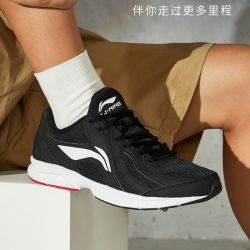 李宁 跑步鞋男鞋2023秋季新款低帮减震运动鞋网面透气跑鞋ARBT037