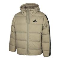 adidas 男子运动户外休闲保暖连帽羽绒服外套KH3989