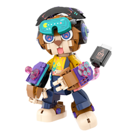 iBLOCK 十二生肖玩酷份子系列 ib1001-9 电竞选手 申猴