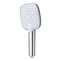 松下（Panasonic）淋浴花洒喷头 大出水三档手持多功能家用浴室洗澡清洁莲蓬头 【经典花洒】镜光银Q32AS