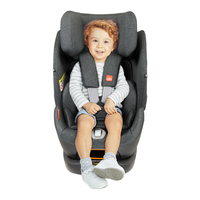 好孩子(gb)高速婴儿车载座椅宝宝儿童汽车座【适合0-12岁】 太空灰【UNI-ALL-S-U402GY】