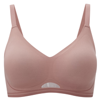 6IXTY8IGHT 68 秋冬内衣女无痕透气无钢圈软支撑聚拢榛果杯文胸罩BR13725 8F3影木色 S 8F3影木色-BR13725