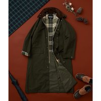 Barbour 巴伯尔 1h可退 Barbour×FREAK'S STORE 女装宽松长款大衣过膝防风衣外套