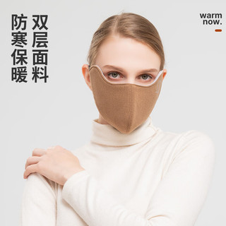 勋阳宇乐秋冬保暖口罩户外加厚防风防寒防尘护眼角3D立体德绒男女骑车 黑色德绒口罩厚 均码
