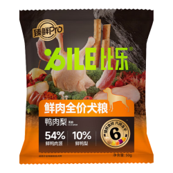 B.Toys 狗粮 臻鲜pro全价犬粮6拼冻干 鲜鸭肉梨50g