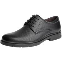 百丽男鞋商务鞋男士冬羊皮革婚鞋正装皮鞋8KL01CM4