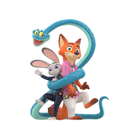 TOP TOY迪士尼疯狂动物城2新旅程系列电影周边手办盲盒女生 单盒