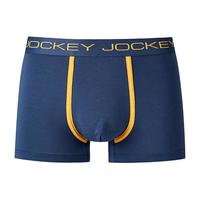 【特惠清仓179元任选3件】男士内裤四角印花棉莫代尔平角内裤男 JM0501091藏青色 棉莫代尔 XL