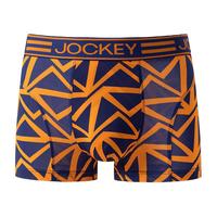 【特惠清仓179元任选3件】男士内裤四角印花棉莫代尔平角内裤男 JM2501150橙色 锦纶 XL