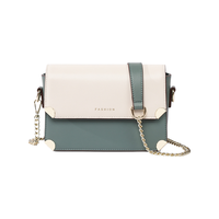 薇妮 VINEY牛皮包包女包斜挎洋气链条包品牌单肩包