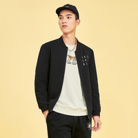 中国邮政联名柒牌男装清仓风衣春秋风衣时尚潮流休闲青年茄克外套