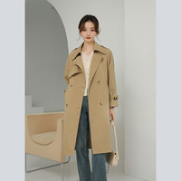 奈格薇儿 naegvrre 小个子风衣外套女春秋2025新款超好看中长款英伦风大衣
