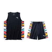 ANTA/安踏 透气排汗 男士篮球训练服套装