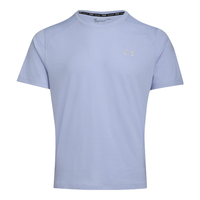 安德玛（UNDERARMOUR）CoolSwitch男子凉爽跑步运动短袖T恤1371129 淡蓝紫色539 L