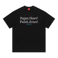 CHARLES JANG'S HAPPY HEART/查尔斯桃心 纯棉 男士短袖T恤
