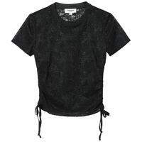 VERO MODA 蕾丝水钻装饰 女士套装