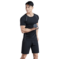 FANDIMU 范迪慕 运动套装男夏季健身跑步服大码