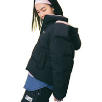 adidas 阿迪达斯 女装冬季运动服NEO保暖上衣连帽羽绒服H18637 A/XL