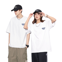 JEANSWEST 真维斯 夏季时尚字母印花情侣装宽松清凉短袖T恤休闲舒适男女同款T恤