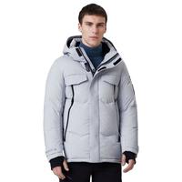 【精选好货】GORE-TEX 防风鹅绒中长款保暖男式羽绒服