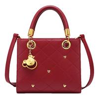欧时纳包包女包手提红色新年婚包2023大容量时尚百搭高级感斜挎手提女士包包新娘结婚包38妇女节三八女神节 852幸运红