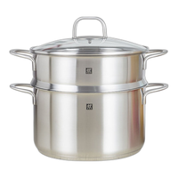 ZWILLING 双立人 Nova Plus系列 66423-240-982-A 蒸锅(24cm、2层、304不锈钢)