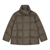 /江南布衣【柠萌软糖】25冬羽绒服H型立领5P0C11120 231/浅咖 S