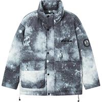 森马 Semir羽绒服男潮流撞色宽松显瘦立领上衣厚款外套炸街