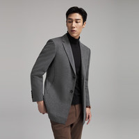 雅戈尔 男士商务羊毛大衣合款 VYSY017123DXY