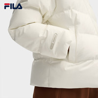 FILA 斐乐官方女装羽绒服2025冬季新款RGB多彩羽绒系列连帽保暖外套