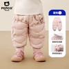 小猪班纳 儿童羽绒裤 01-粉红色 100 充绒量25.7g