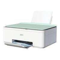 deli 得力 L512Ws彩色连供打印机复印扫描三合一体机无线家用小型家庭作业远程喷墨A4办公