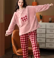 菲罗菈 Frola 中青年绒家居服 绒家居服
