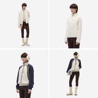 蕉内【刘浩存同款】热皮302++女士摇粒绒短外套秋冬保暖锁温防风内搭 藜麦白拼探险绿拼午夜紫 M