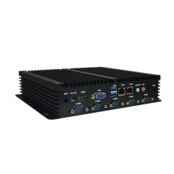 eip 控汇嵌入式工控机1037U-CK 1037双核工控电脑 6串口双网6USB 4g内存32gSSD