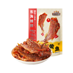 三只松鼠 口袋海鲜 小黄鱼 香辣味 96g