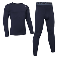 京东京造 运动保暖内衣男秋冬吸汗速干 黑色-A XL