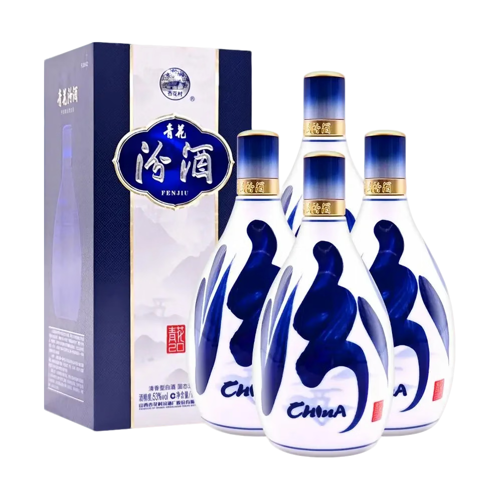  汾酒 清香型白酒  箱装 750mL 53度