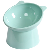 玲宠斜口宠物碗猫咪狗狗碗护颈椎猫食碗饭碗高脚碗防打翻猫碗