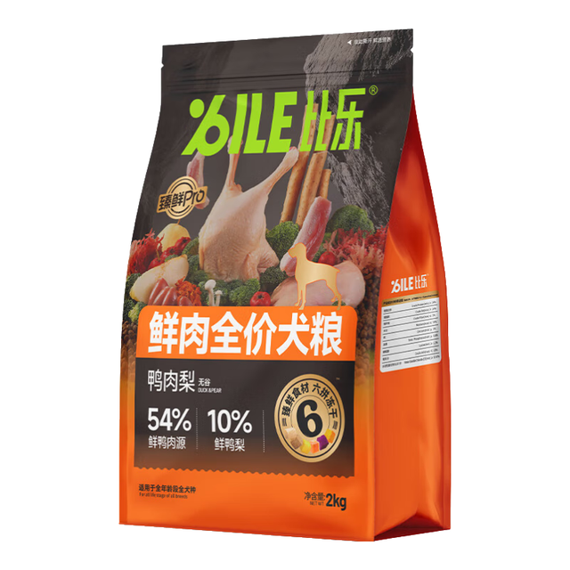 B.Toys 臻鲜pro鸭肉梨全期狗粮2kg*6包
