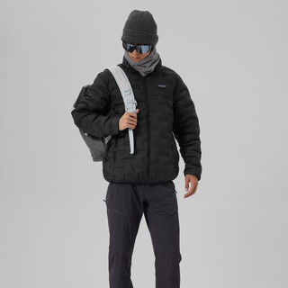 NIKKO/日高 户外运动棉衣外套男 防泼水立领棉服 黑色 3XL