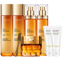 巴黎欧莱雅 欧莱雅（L'OREAL）花蜜奢养6件套礼盒