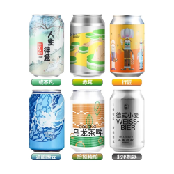 国产精酿 畅饮组合装 330mL 6罐