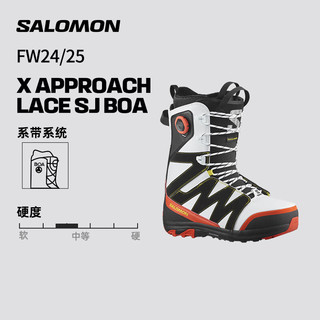 萨洛蒙（Salomon）24-25雪季户外滑雪单板雪鞋X APPROACH LACE SJ BOA L47580900 28