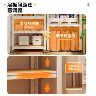 钢骨家用货架多层置物架落地阳台客厅收纳展示超市杂物间储物柜子