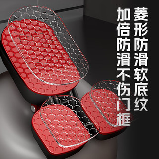 博舒健单杠室内引体向上器家用成人免打孔门上器材运动吊杆 【巨稳-三角防滑】70*100cm