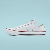 Converse/匡威男女同款板鞋皮质全明星休闲运动小白鞋春夏227046 white 6-39