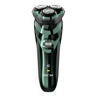 SAST/先科男士电动剃须刀防水快充多功能长续航三刀头水洗11000次切割电量显示全机身水中提取