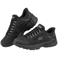 斯凯奇 闪穿银翼鞋男鞋2025秋季复古老爹鞋软底休闲运动鞋233155